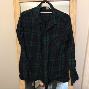 Plaid shirt- size L